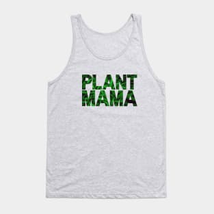 Plant Mama Fresh Green Leaves Tank Top